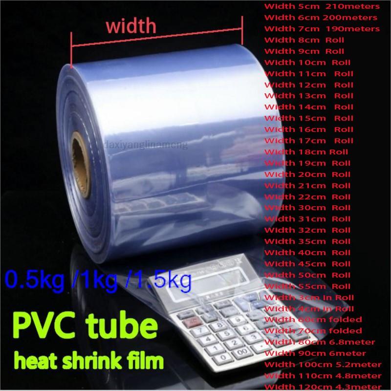 0.5-1.5kg PVC Heat Shrinkable  - Cellophane Wrap Clear ulasan dan harga