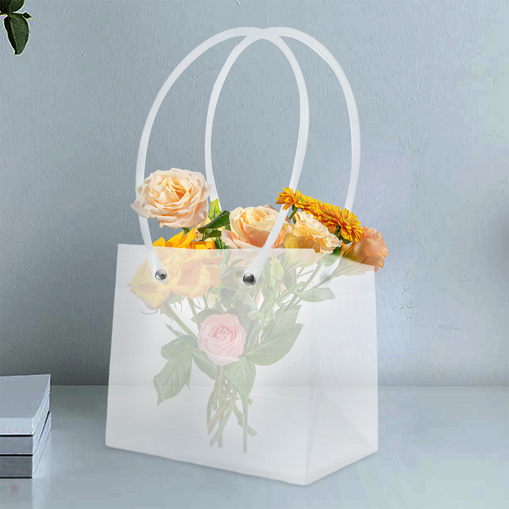 16Pcs Transparent Flower Bouqu - Florist Supply Shop ulasan dan harga