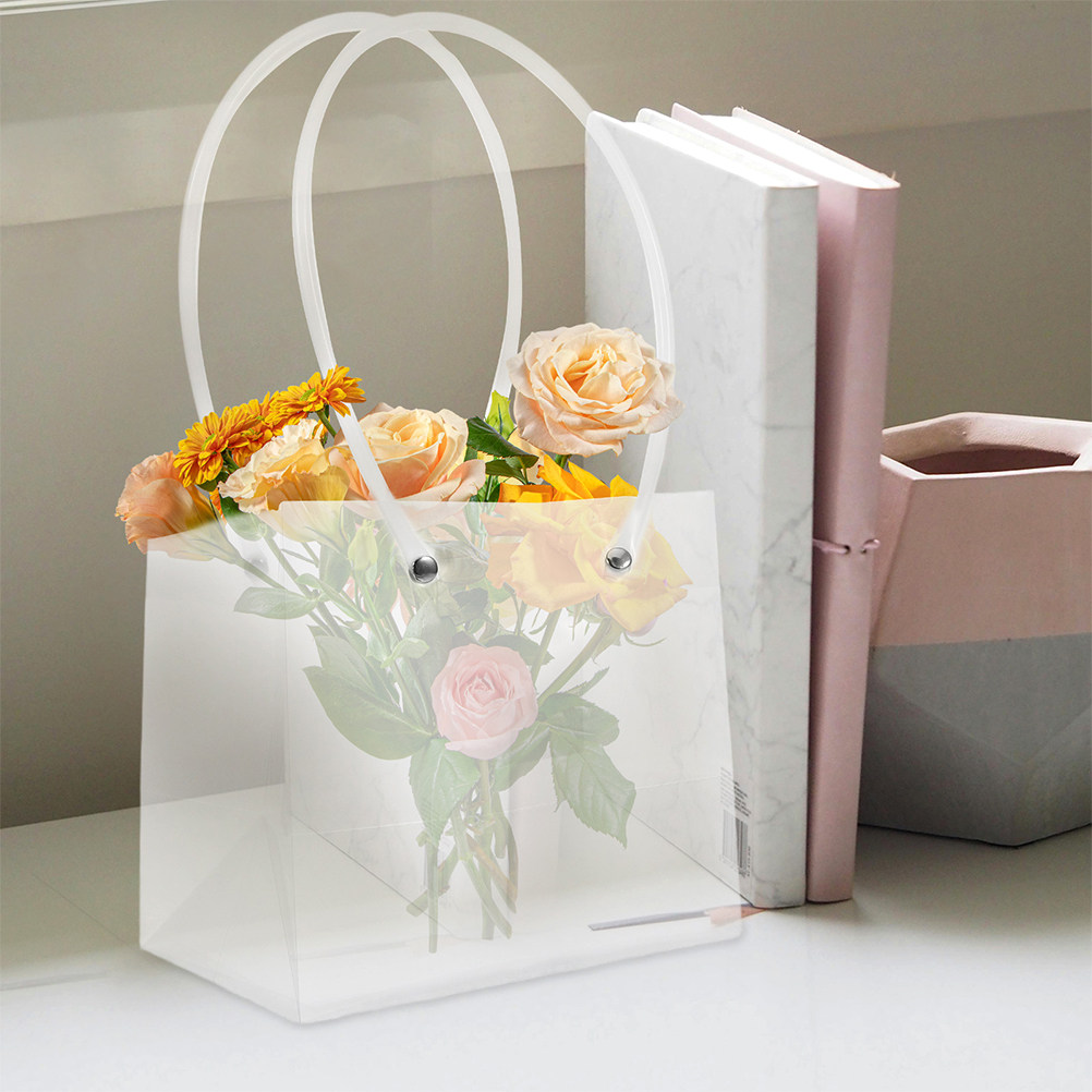 16Pcs Transparent Flower Bouqu - Florist Supply Shop ulasan dan harga