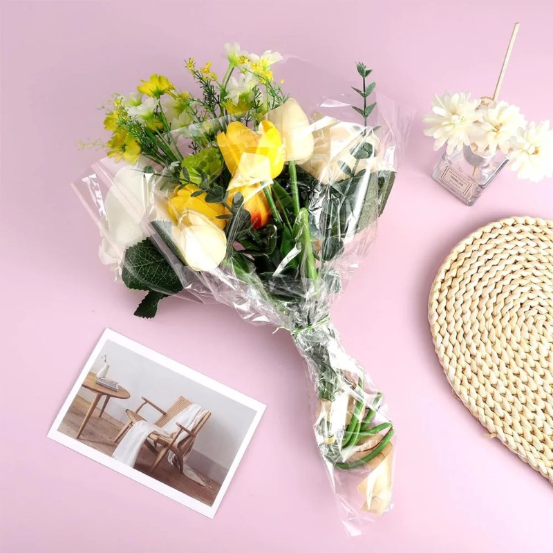 1/2pc Clear Cellophane Wrap Ro - Cellophane Wrap Clear ulasan dan harga