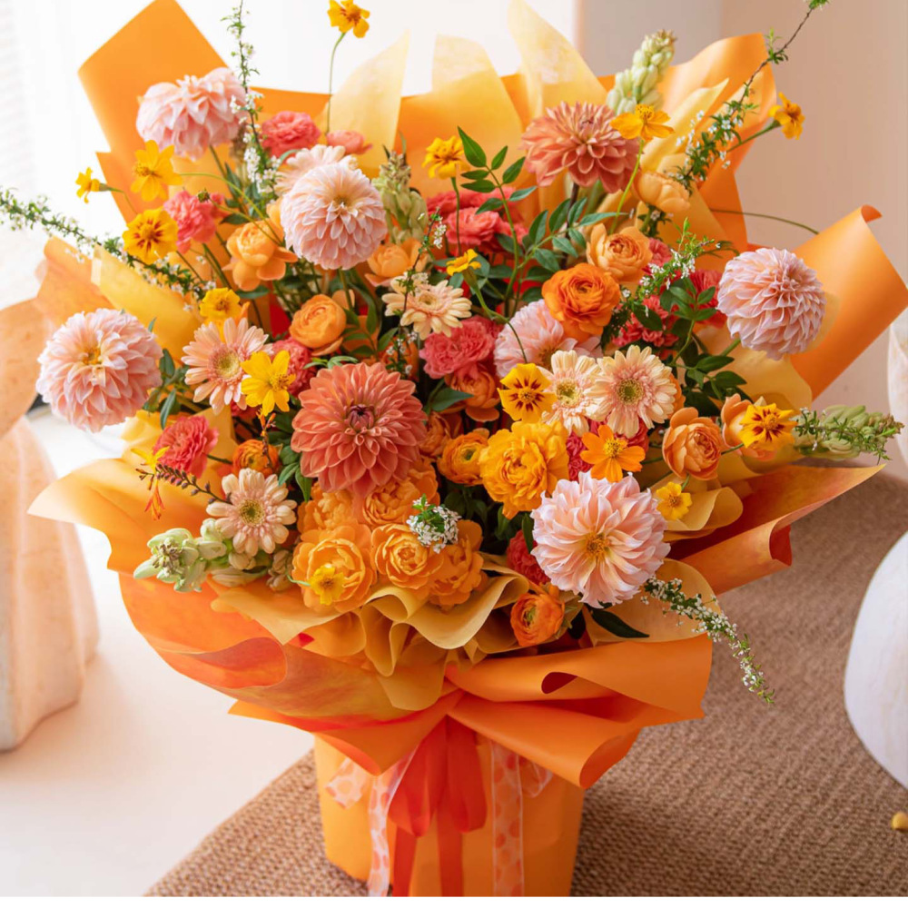 Premium Flower Packaging Paper - Florist Supply Shop ulasan dan harga