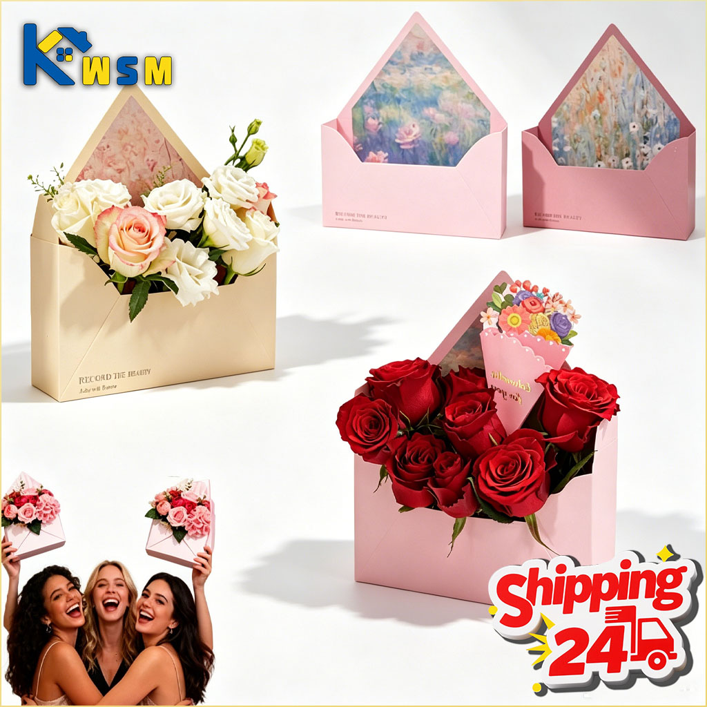5-20PCS Valentine Envelope Flo - Florist Supply Shop ulasan dan harga
