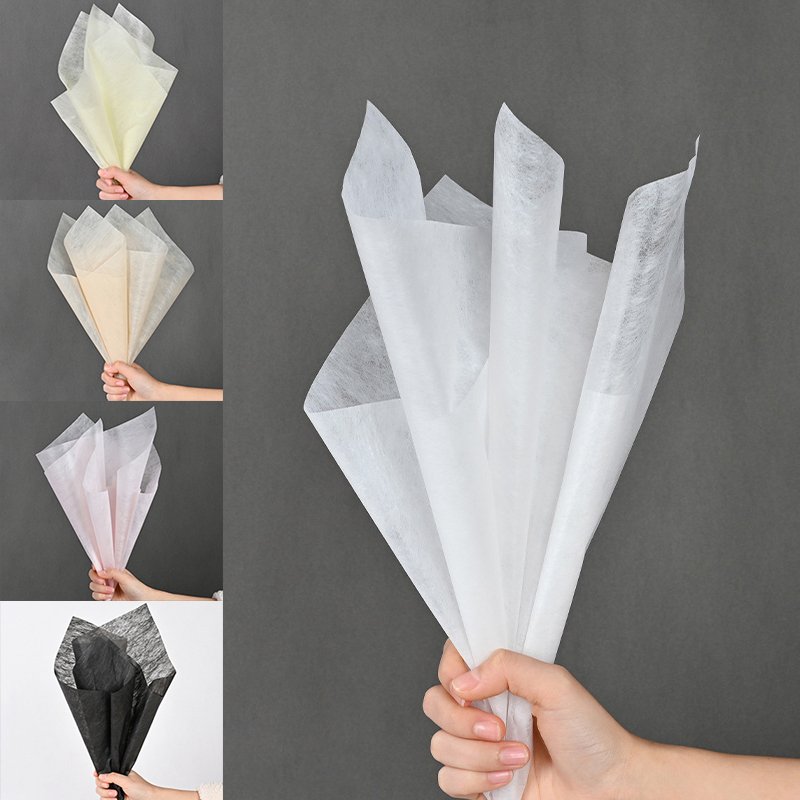 Wrapping Paper Soft Milk Cotto - Florist Supply Shop ulasan dan harga