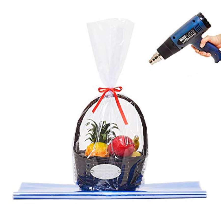 Clear Basket Cellophane Bags S - Cellophane Wrap Clear ulasan dan harga