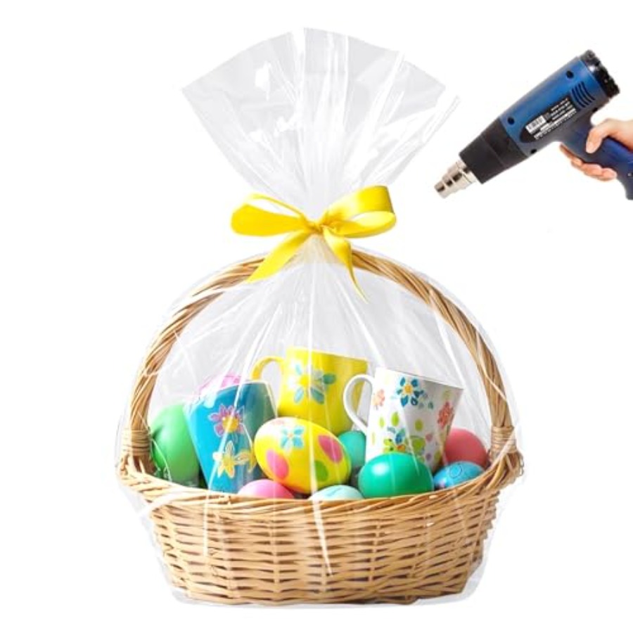 Easter Basket Cellophane Shrin - Cellophane Wrap Clear ulasan dan harga